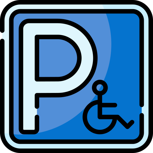 Parking sign Special Lineal color icon