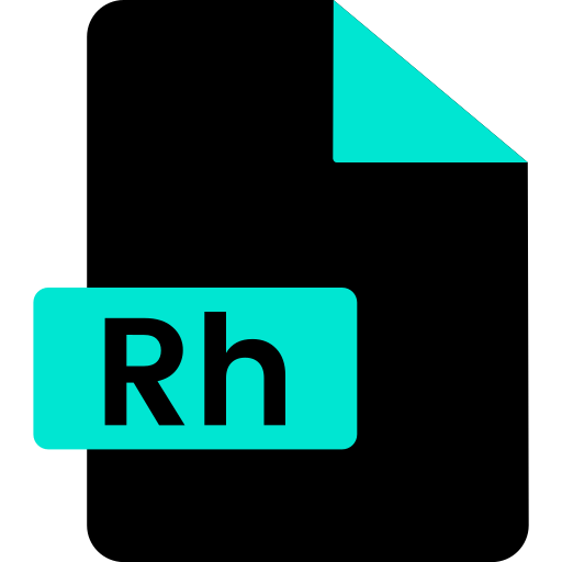 rh. Generic color fill icono