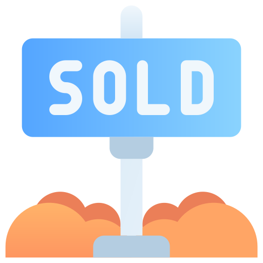 Sold Generic gradient fill icon