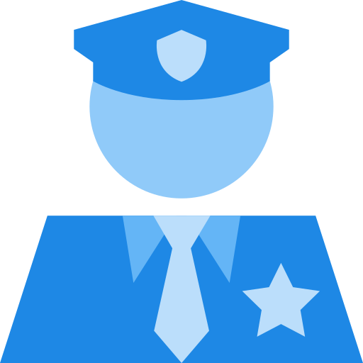 polizei Generic color fill icon