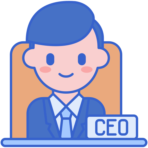 最高経営責任者（ceo Generic gradient lineal-color icon