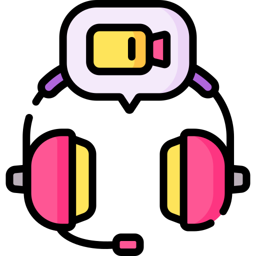 Headset  Special Lineal color icon