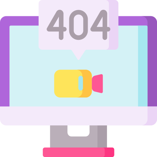 błąd 404 Special Flat ikona