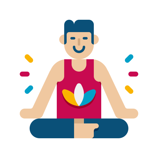 meditazione Generic color fill icona
