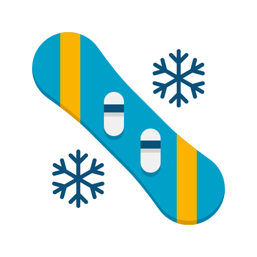 snowboarding Generic color fill icono