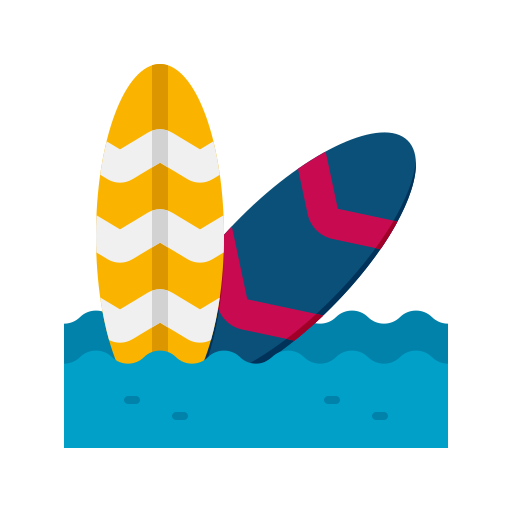 surfen Generic color fill icon