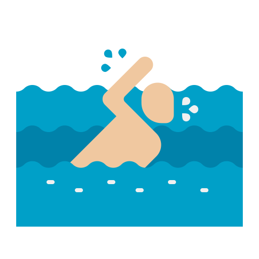 nadando Generic color fill icono
