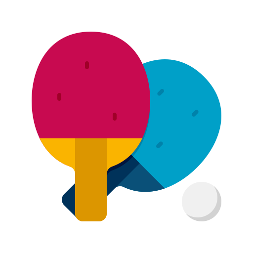 tennis de table Generic color fill Icône