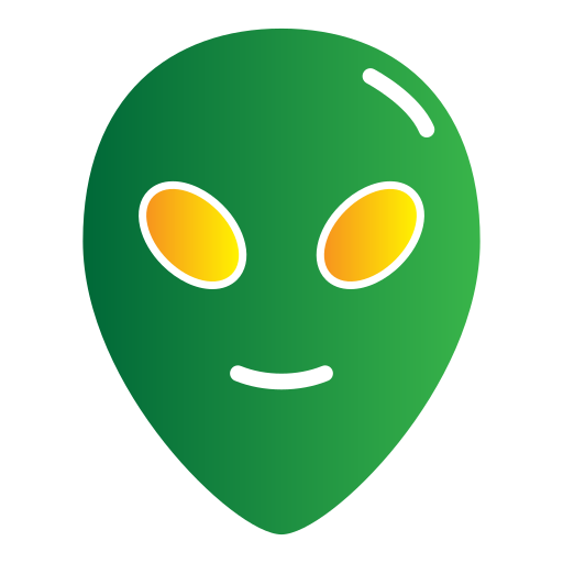 Alien Generic gradient fill icon