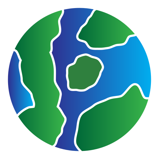 Earth Generic gradient fill icon