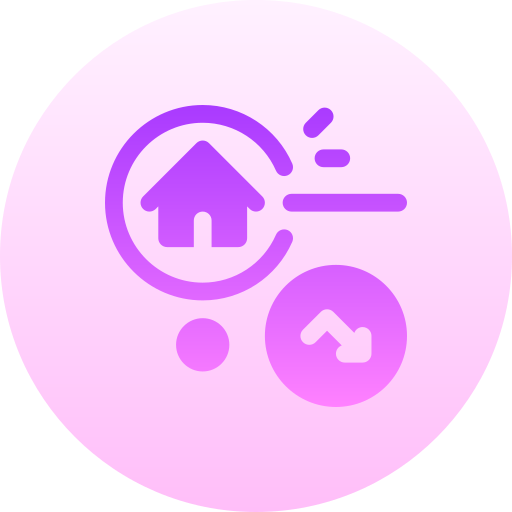 Bubble Basic Gradient Circular icon