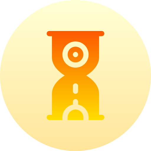 klepsydra Basic Gradient Circular ikona