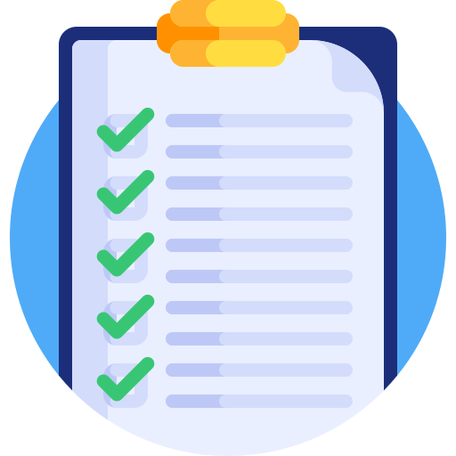 To do list Detailed Flat Circular Flat icon