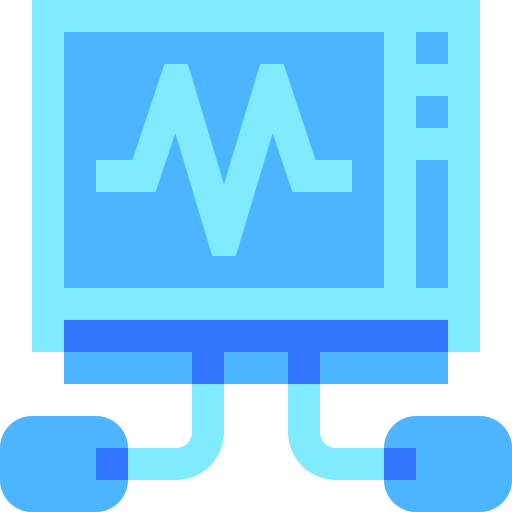 electrocardiograma Basic Sheer Flat icono