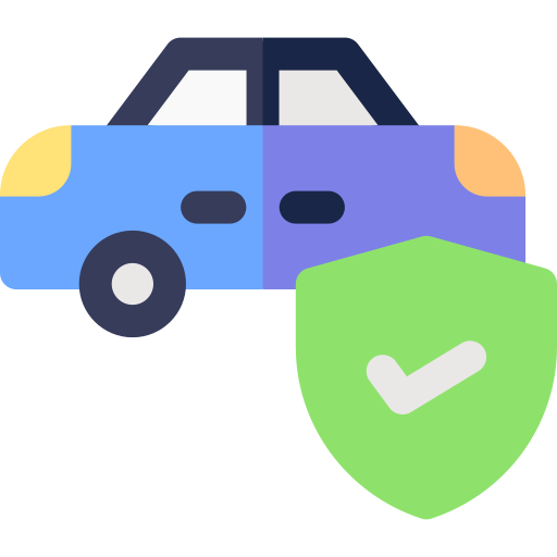 autoversicherung Basic Rounded Flat icon