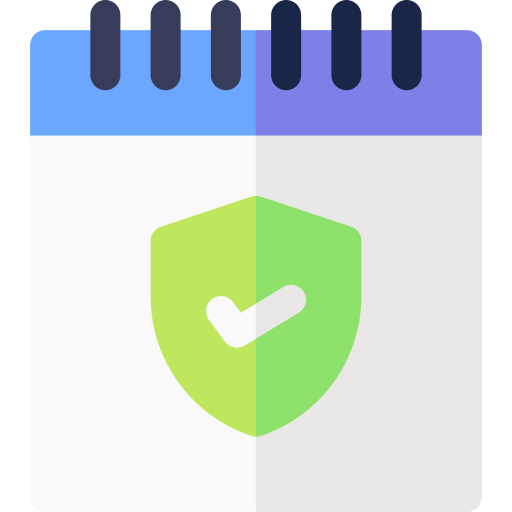 Calendar Basic Rounded Flat icon