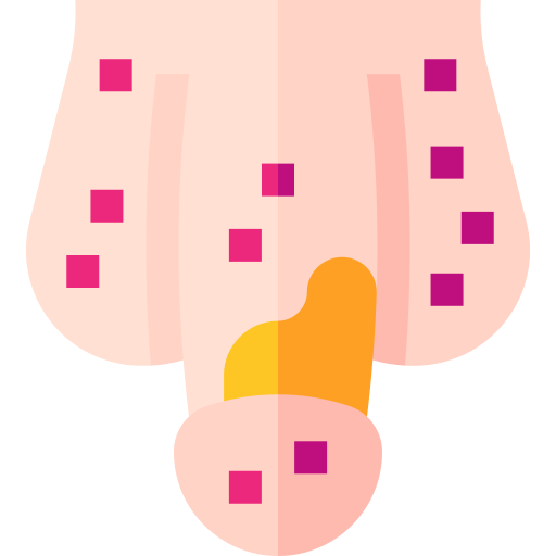 Penile cancer Basic Straight Flat icon