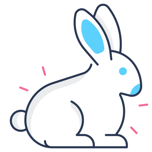 うさぎ Generic color fill icon