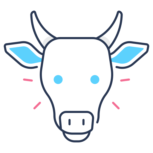 vaca Generic color lineal-color Ícone