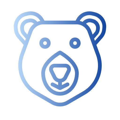 Bear Generic gradient outline icon