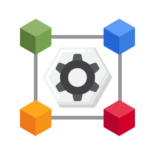 ブロックチェーン Generic color fill icon