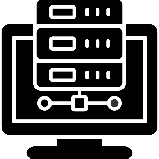 Computer Generic black fill icon