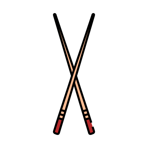 Chopsticks Generic color lineal-color icon
