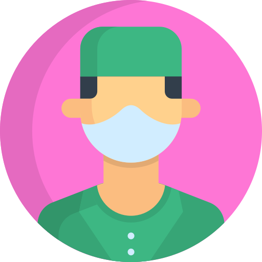 Surgeon Generic color fill icon