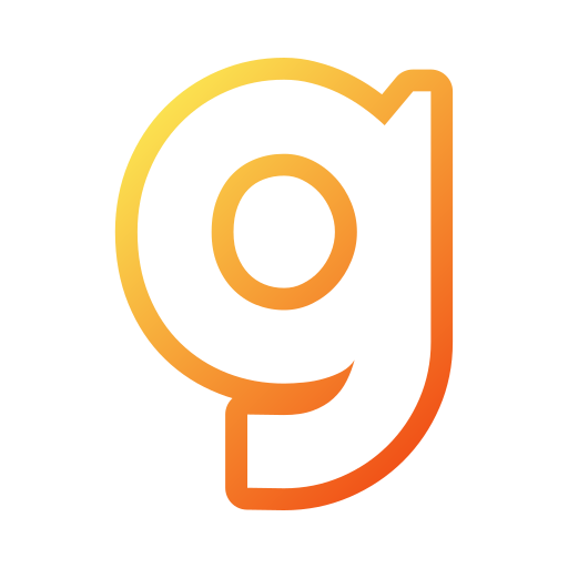 lettera g Generic gradient outline icona
