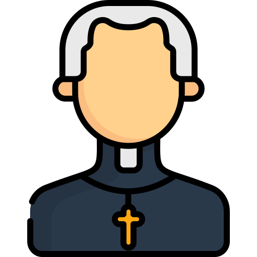 prêtre Generic color lineal-color Icône