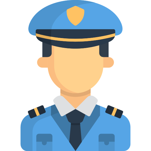 警官 Generic color fill icon