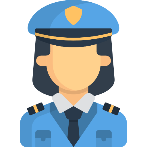경찰 Generic color fill icon