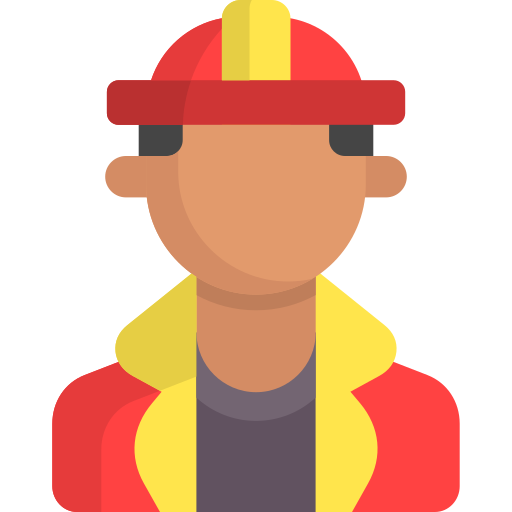 消防士 Generic color fill icon
