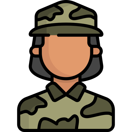 soldat Generic color lineal-color Icône