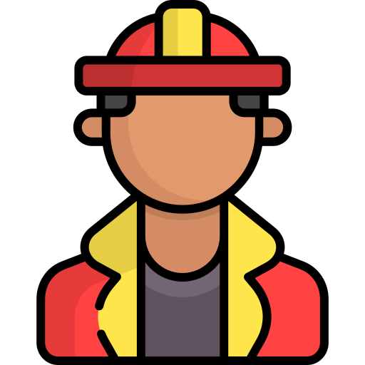Firefighter Generic color lineal-color icon
