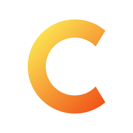 Letter C Generic gradient fill icon