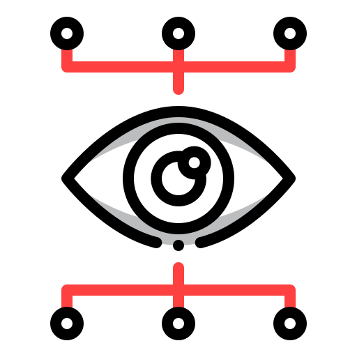tracciamento oculare Generic color lineal-color icona