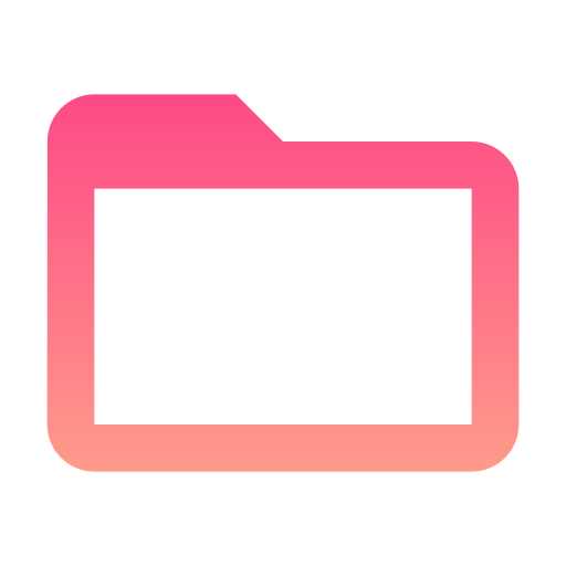 mappe Generic gradient outline icon