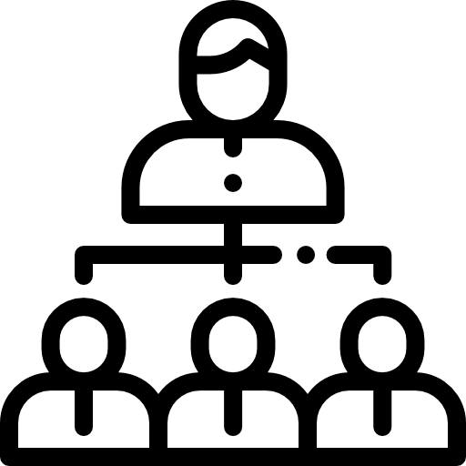 組織 Detailed Rounded Lineal icon