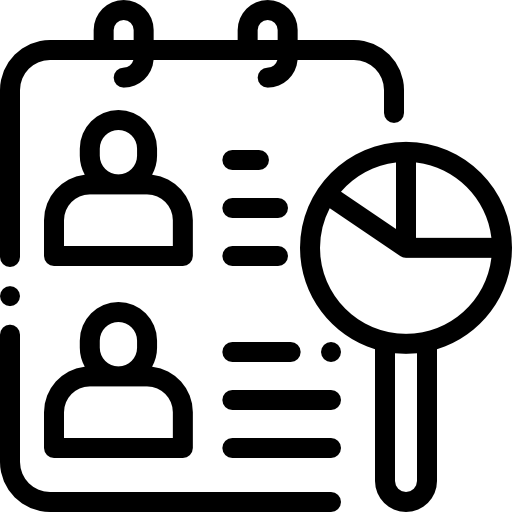 analisi Detailed Rounded Lineal icona