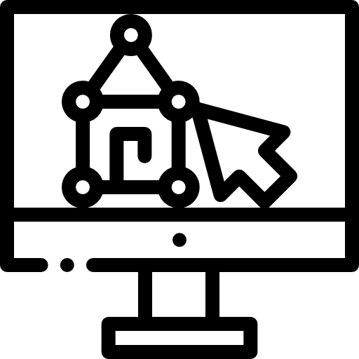 modificare Detailed Rounded Lineal icona