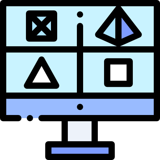 Perspectives Detailed Rounded Lineal color icon