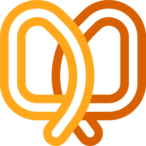 Pretzel Basic Rounded Lineal Color icon