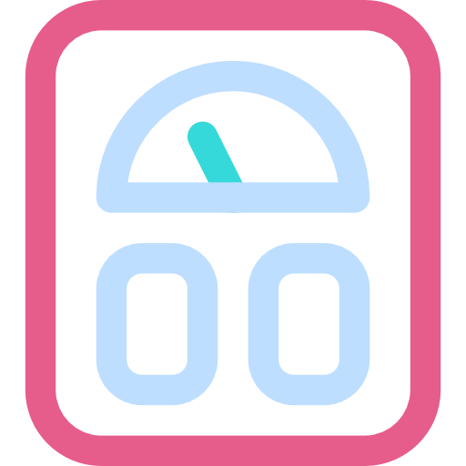 rahmen Basic Rounded Lineal Color icon