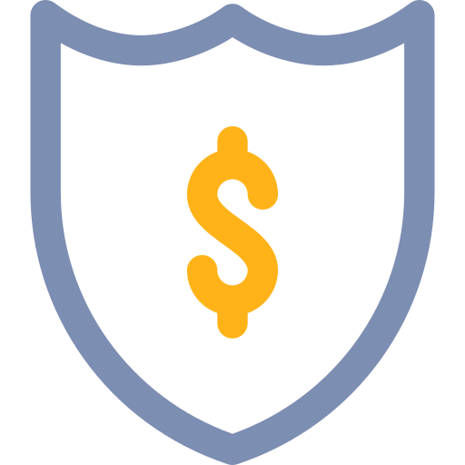 pago de seguridad Basic Rounded Lineal Color icono