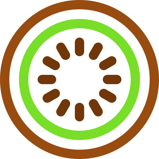 Kiwi Basic Rounded Lineal Color icon