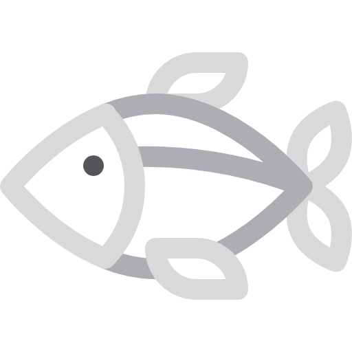 pescado Basic Rounded Lineal Color icono