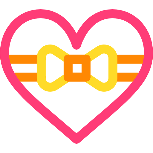 心臓 Basic Rounded Lineal Color icon