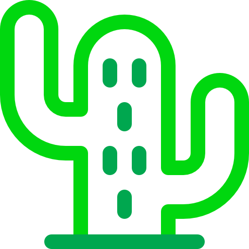 Cactus Basic Rounded Lineal Color icon