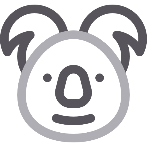 koala Basic Rounded Lineal Color icon